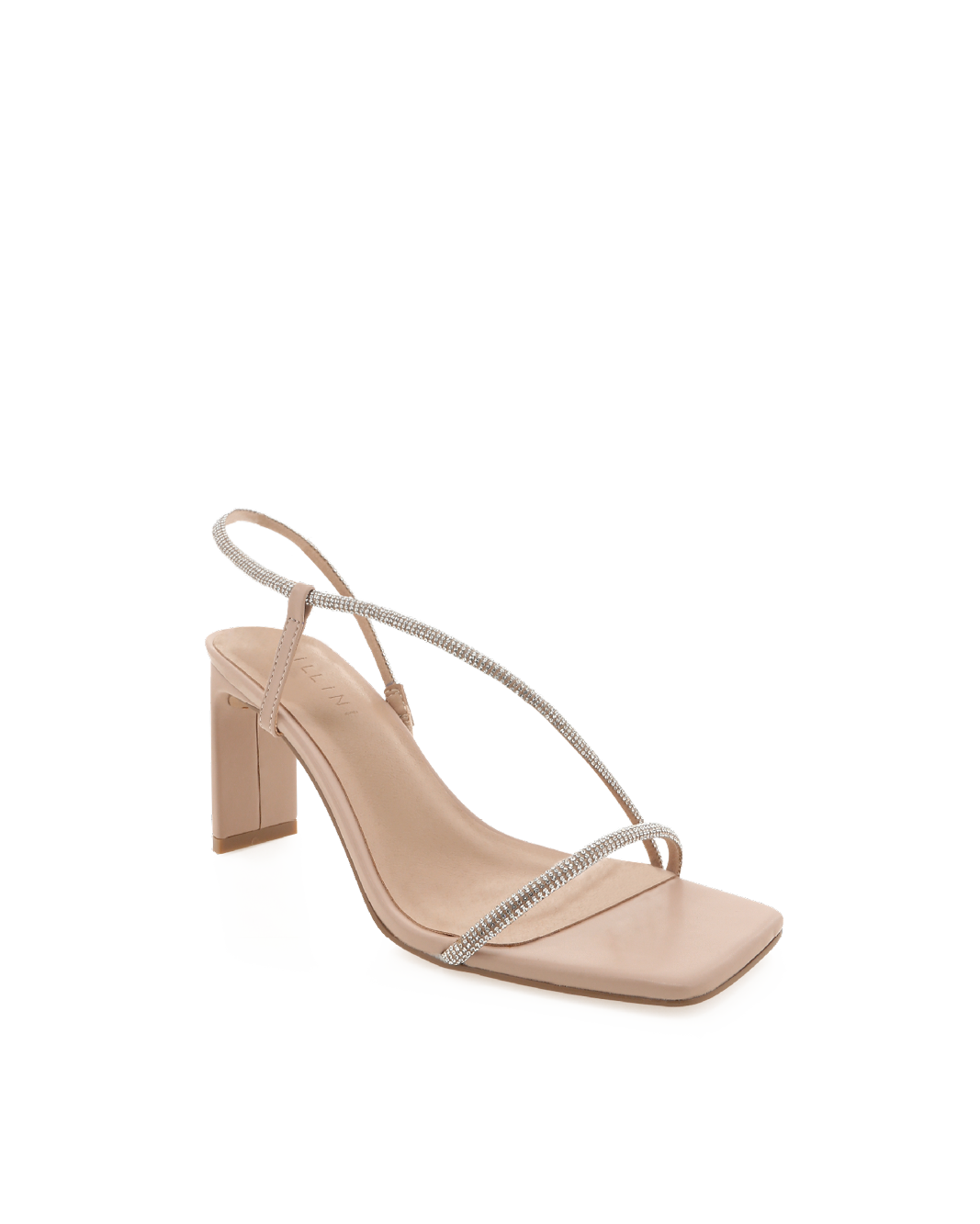 KAYE - NUDE-DIAMANTE-Heels-Billini-Billini