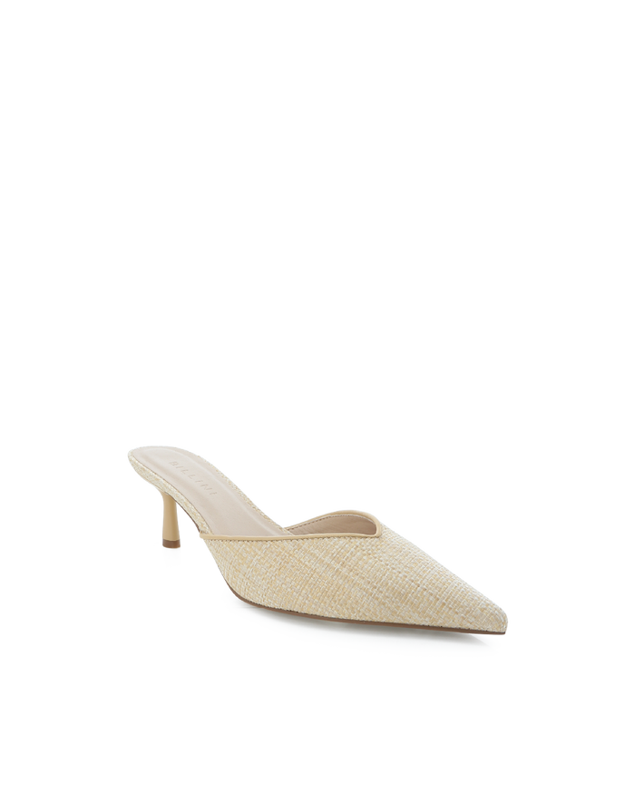 KAYSON - NATURAL RAFFIA-PUMPS-Billini-Billini