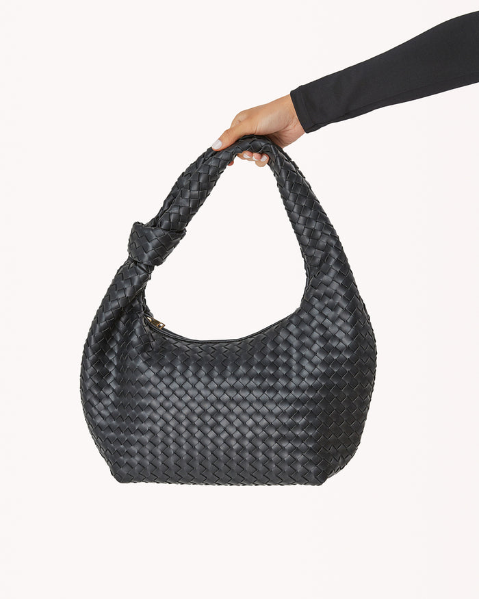 KENYA SHOULDER BAG - BLACK-Handbags-Billini-O/S-Billini