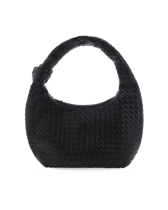 KENYA SHOULDER BAG - BLACK-Handbags-Billini-Billini