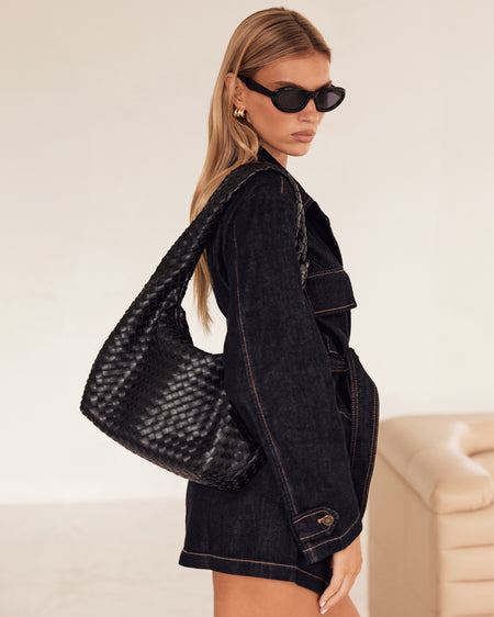 KENYA SHOULDER BAG - BLACK-Handbags-Billini-O/S-Billini