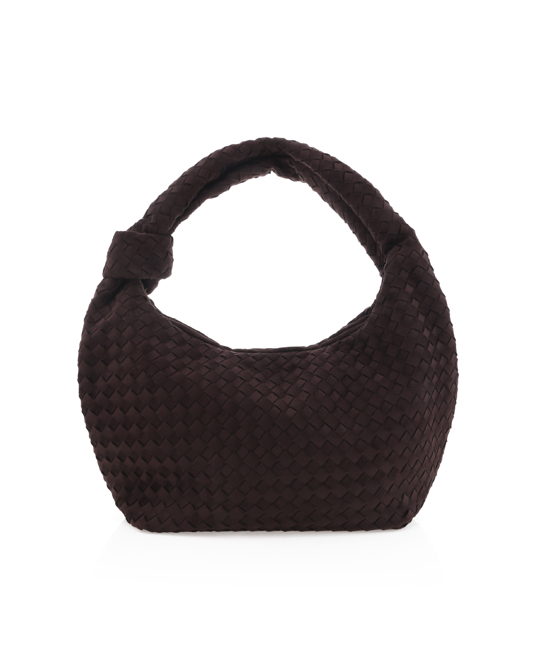 KENYA SHOULDER BAG - DARK CACAO SUEDE-Handbags-Billini-Billini