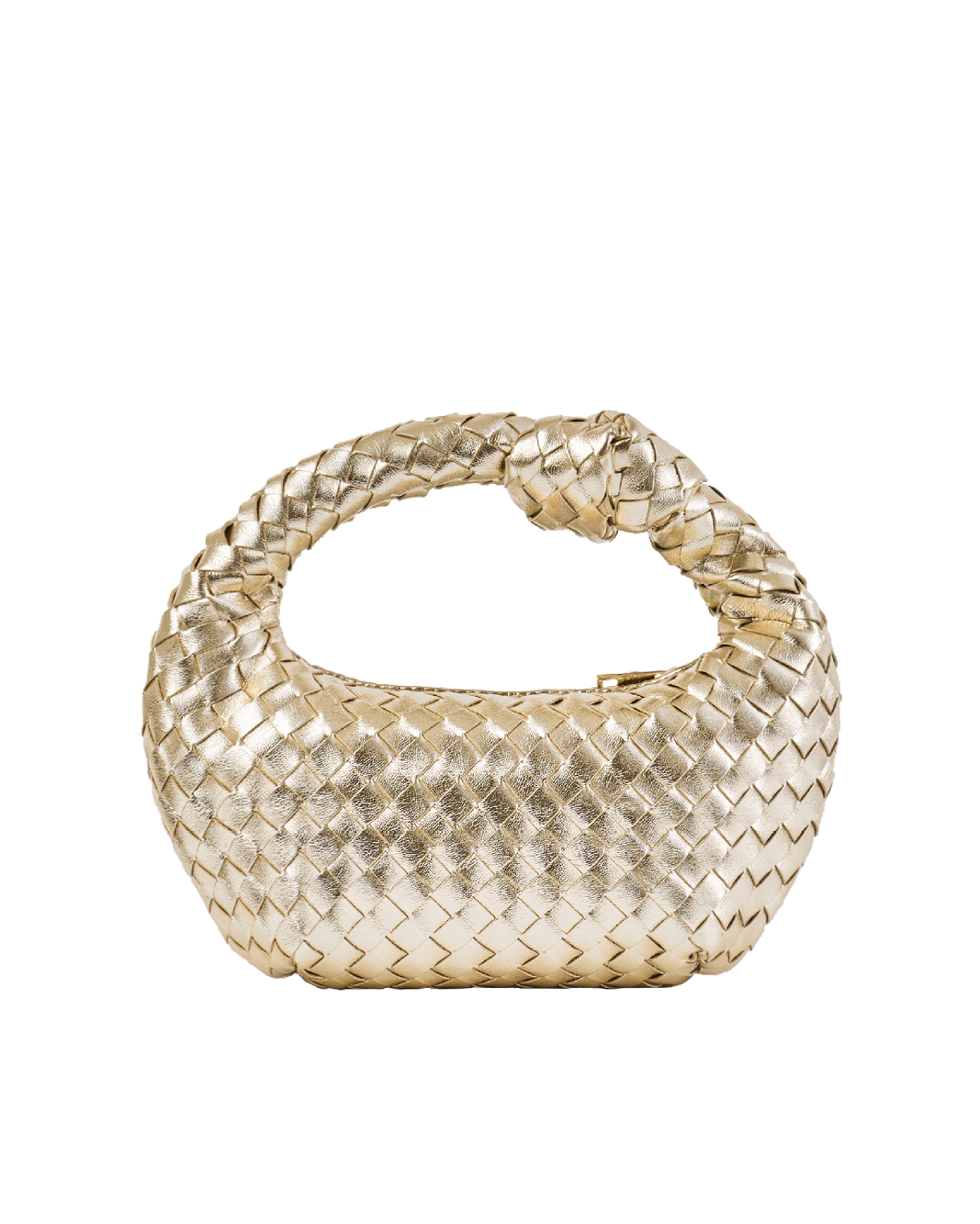 KERI HANDLE BAG - GOLD METALLIC-Handbags-Billini-Billini