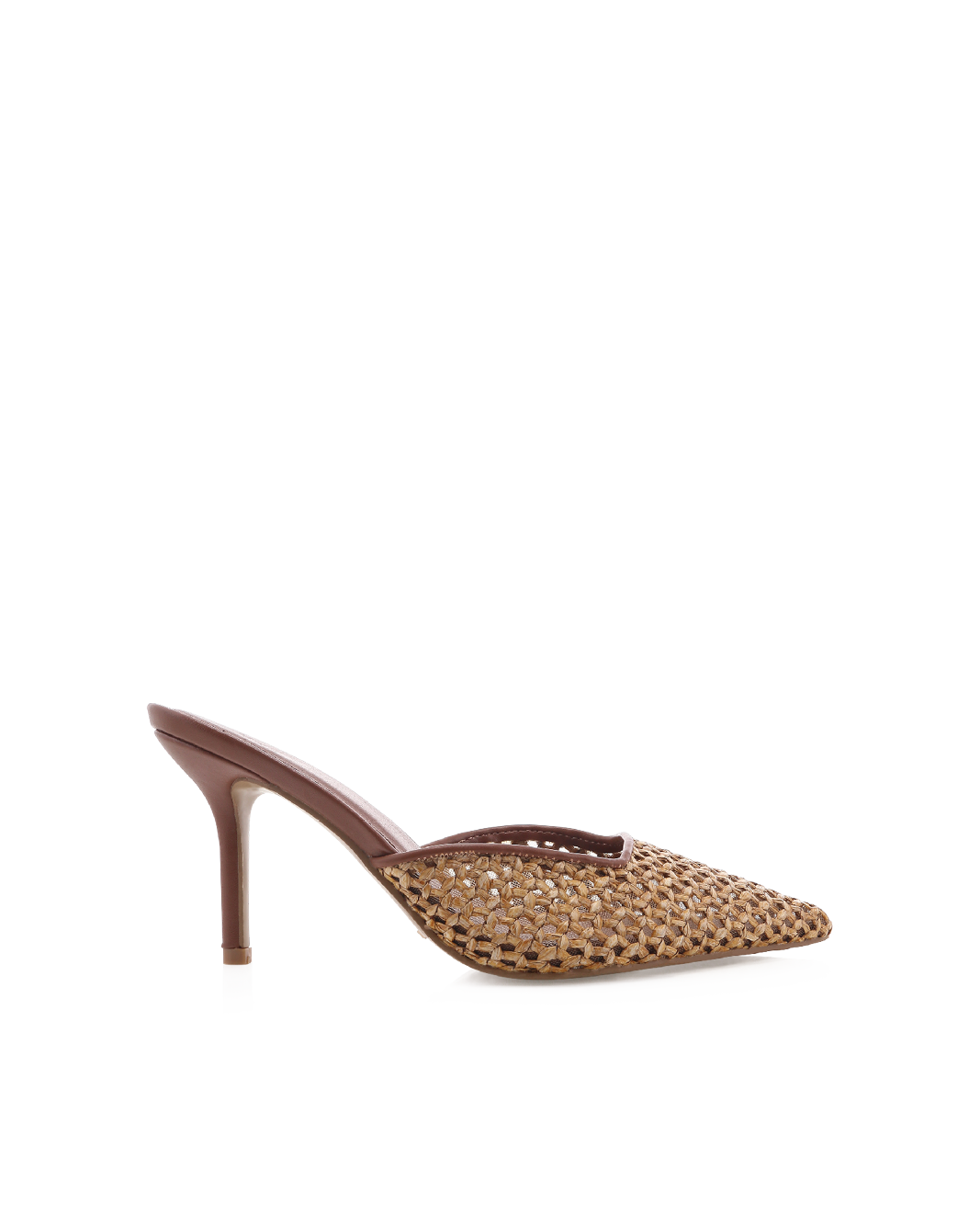 KIKO - DARK TAN-NATURAL RAFFIA-PUMPS-Billini-Billini