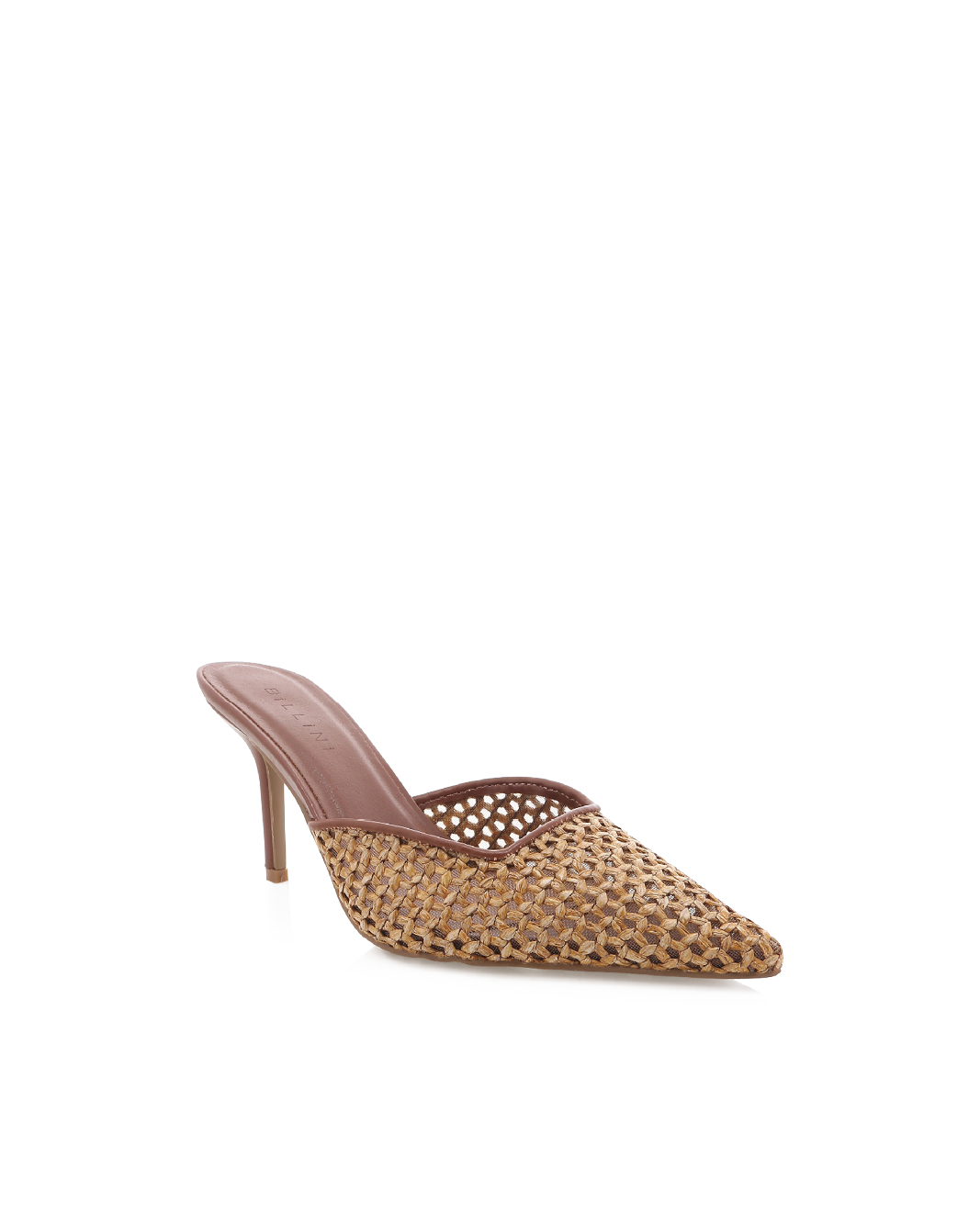 KIKO - DARK TAN-NATURAL RAFFIA-PUMPS-Billini-Billini