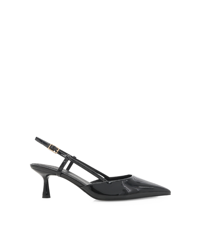 KYRIE - BLACK PATENT-PUMPS-Billini-Billini