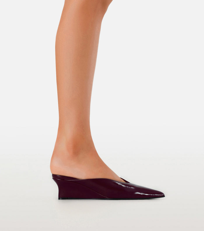 LAILAH - BORDEAUX SHINE-PUMPS-Billini-Billini