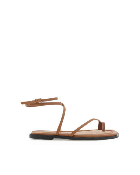 Dark tan deals sandals