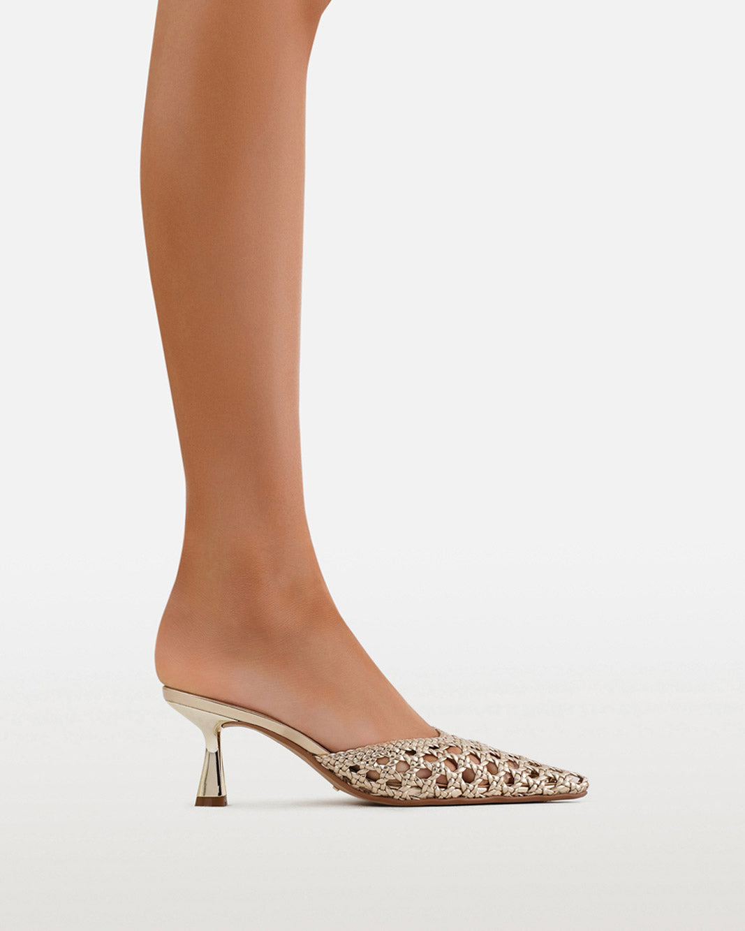 LEELA - GOLD METALLIC-PUMPS-Billini-Billini