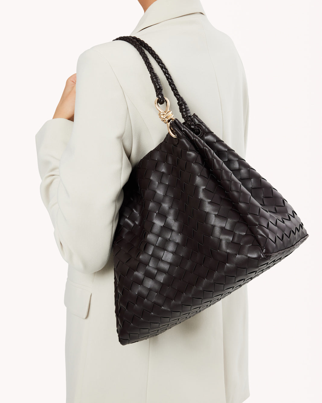 LENI SHOULDER BAG - DARK CACAO-Handbags-Billini-Billini