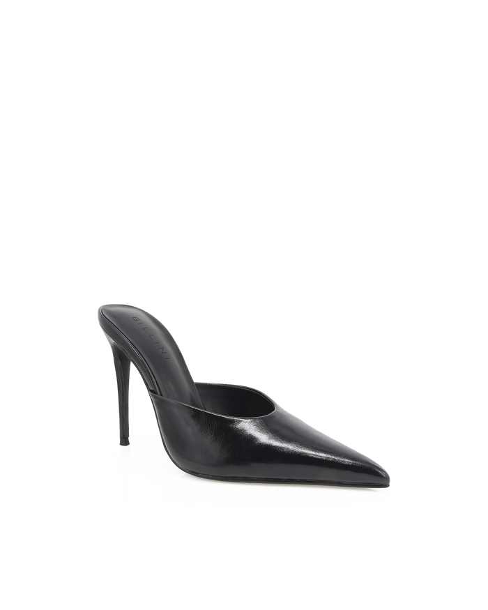 LEYLANI - BLACK SHINE-PUMPS-Billini-Billini