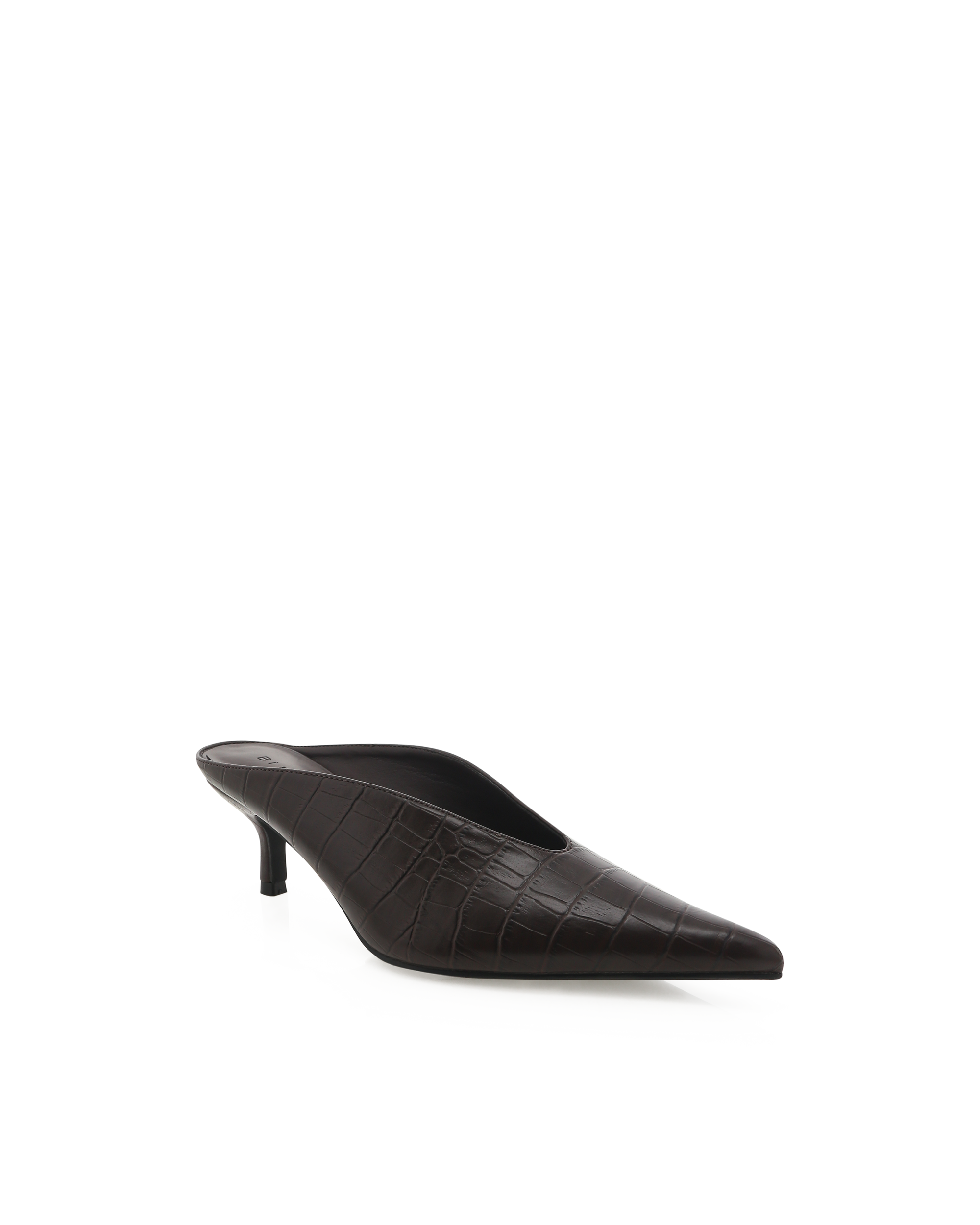 LIBBIE - CHOCOLATE CROC-PUMPS-Billini-Billini