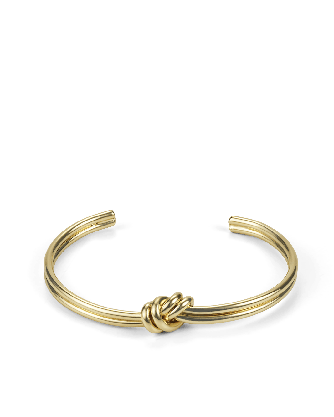 LILY KNOT BANGLE - GOLD PLATED 18K-JEWELLERY-Billini-Billini