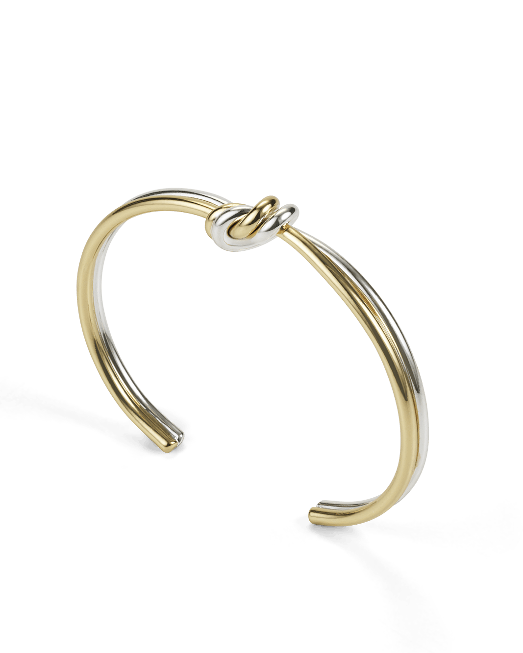 LILY KNOT BANGLE - GOLD PLATED18K-STERLING SILVER-JEWELLERY-Billini-Billini