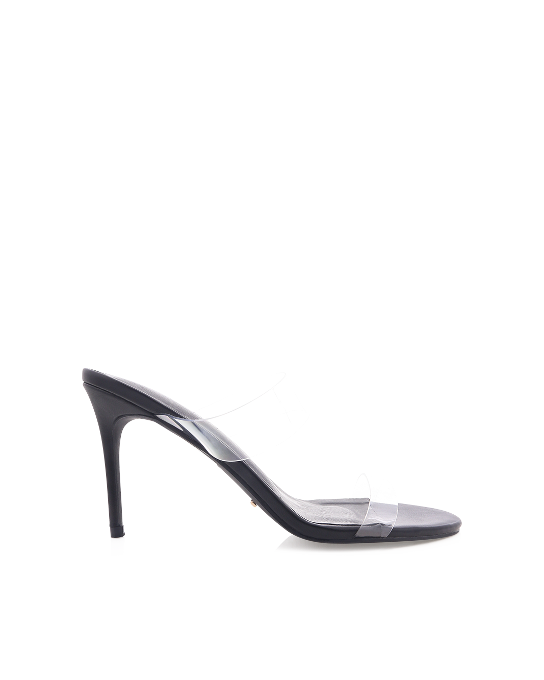 LINETTE - CLEAR-BLACK-Heels-Billini-Billini