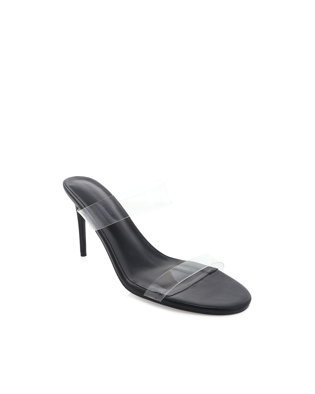 LINETTE - CLEAR-BLACK-Heels-Billini-Billini