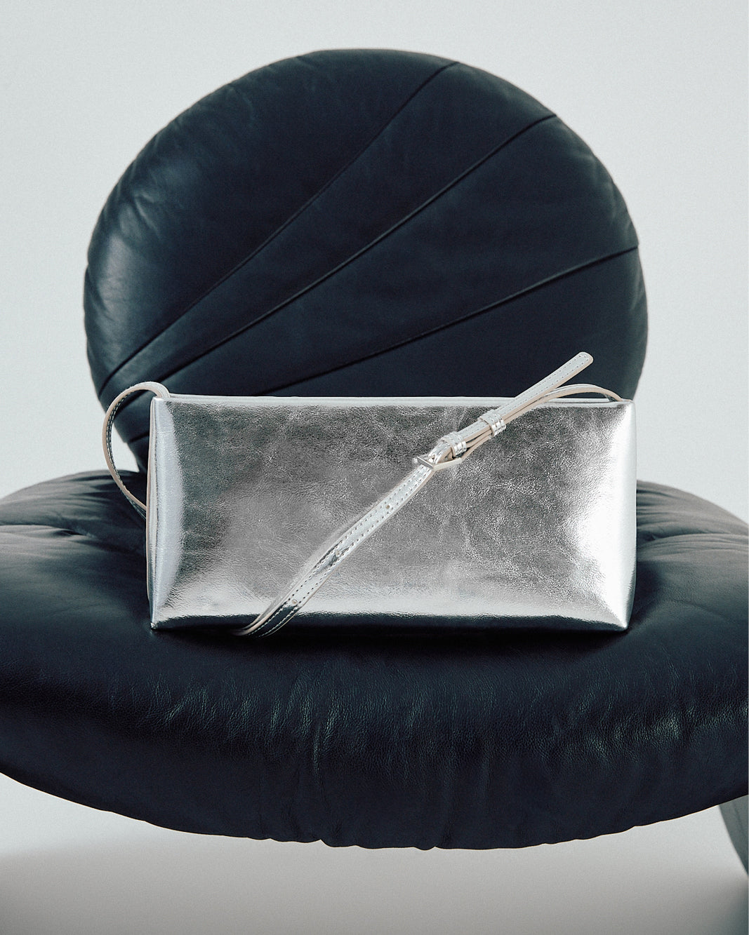 LIVIA SHOULDER BAG - SILVER METALLIC-Handbags-Billini-Billini