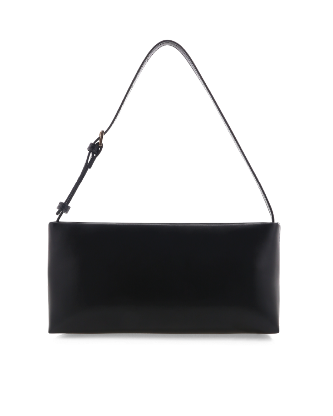 LIVIA SHOULDER BAG - BLACK SHINE-Handbags-Billini-Billini