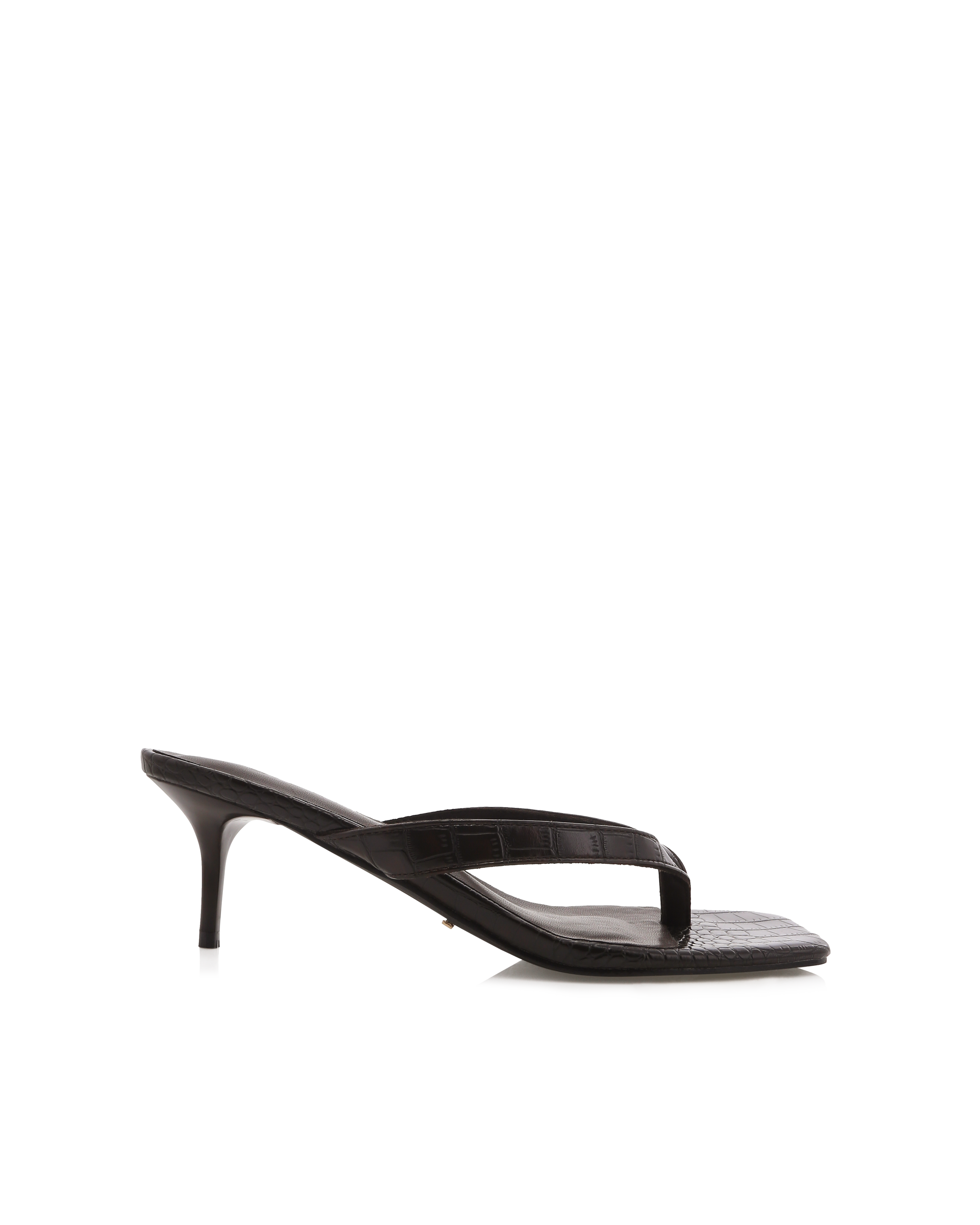 LORELEI - DARK CACAO CROC-Heels-Billini-Billini