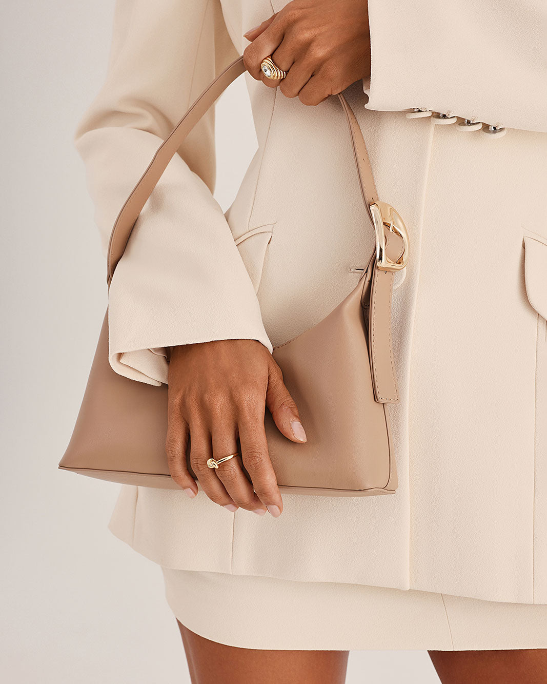 LUCIE SHOULDER BAG - CLAY-Handbags-Billini-Billini
