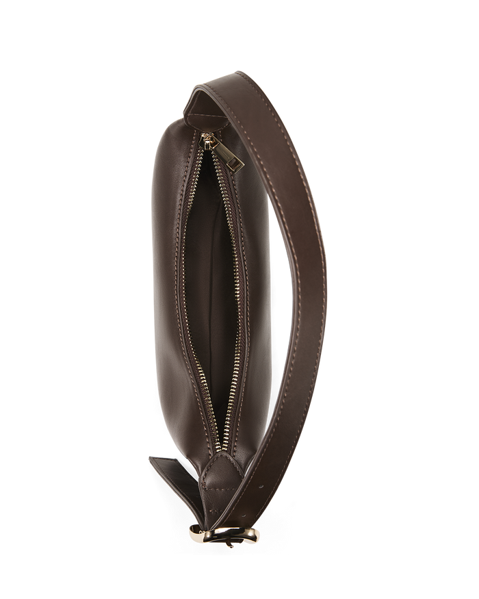 LUCIE HANDLE BAG - CHOCOLATE-Handbags-Billini-Billini