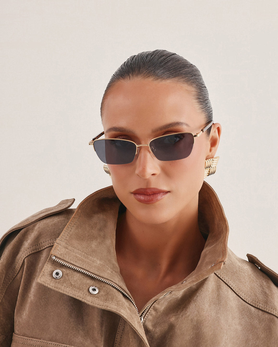 THE LYDIA - HAVANA TORT-GOLD-SMOKE-SUNGLASSES-BANBE-Billini