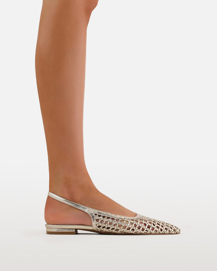 MABLE - GOLD METALLIC-Flats-Billini-Billini