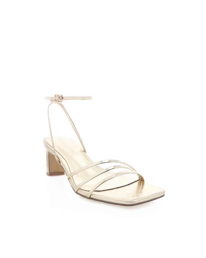 MAELIS - GOLD METALLIC-Heels-Billini-Billini