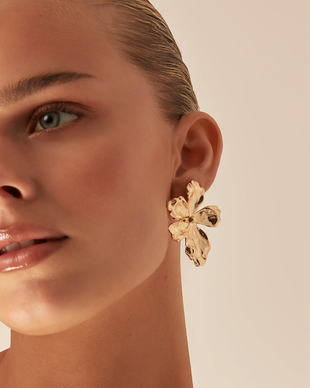 MAGNOLIA EARRINGS - GOLD-JEWELLERY-Billini-Billini