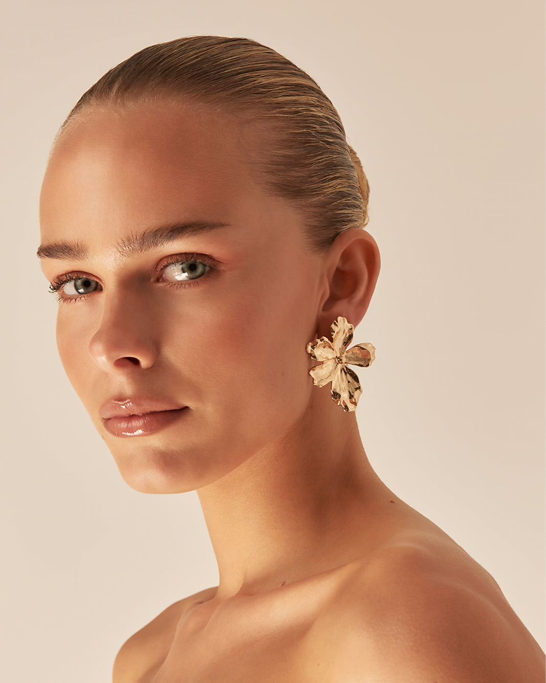 MAGNOLIA EARRINGS - GOLD-JEWELLERY-Billini-Billini