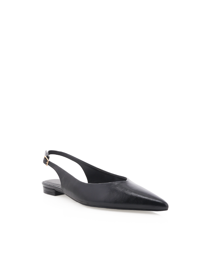 MALANI - BLACK SHINE-Flats-Billini-Billini
