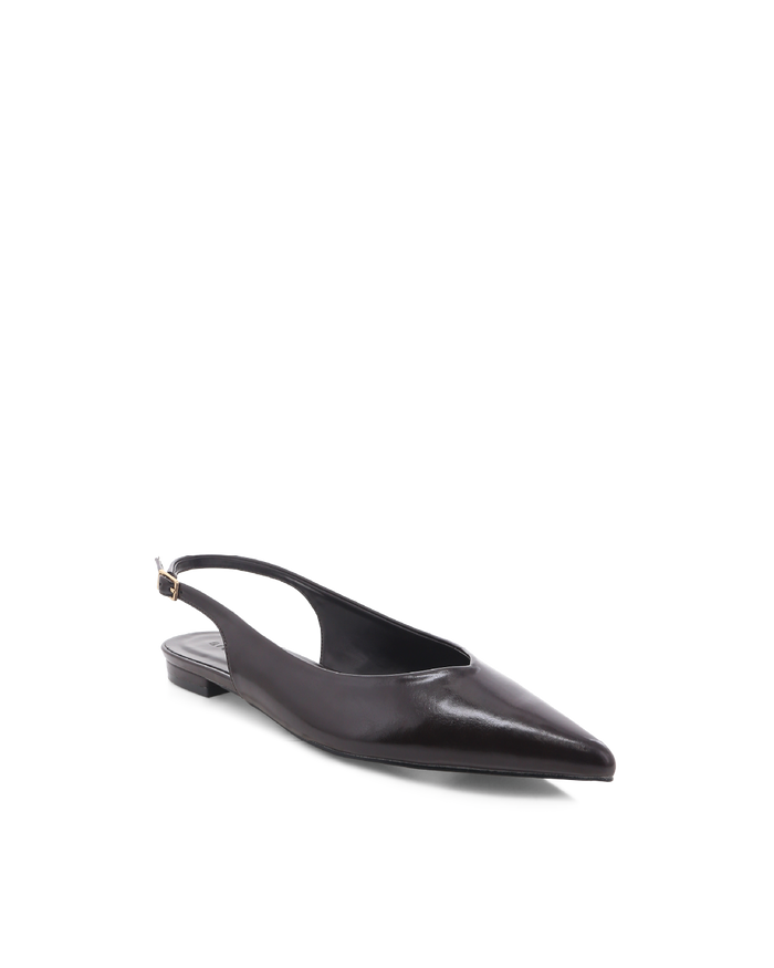 MALANI - DARK CACAO SHINE-Flats-Billini-Billini