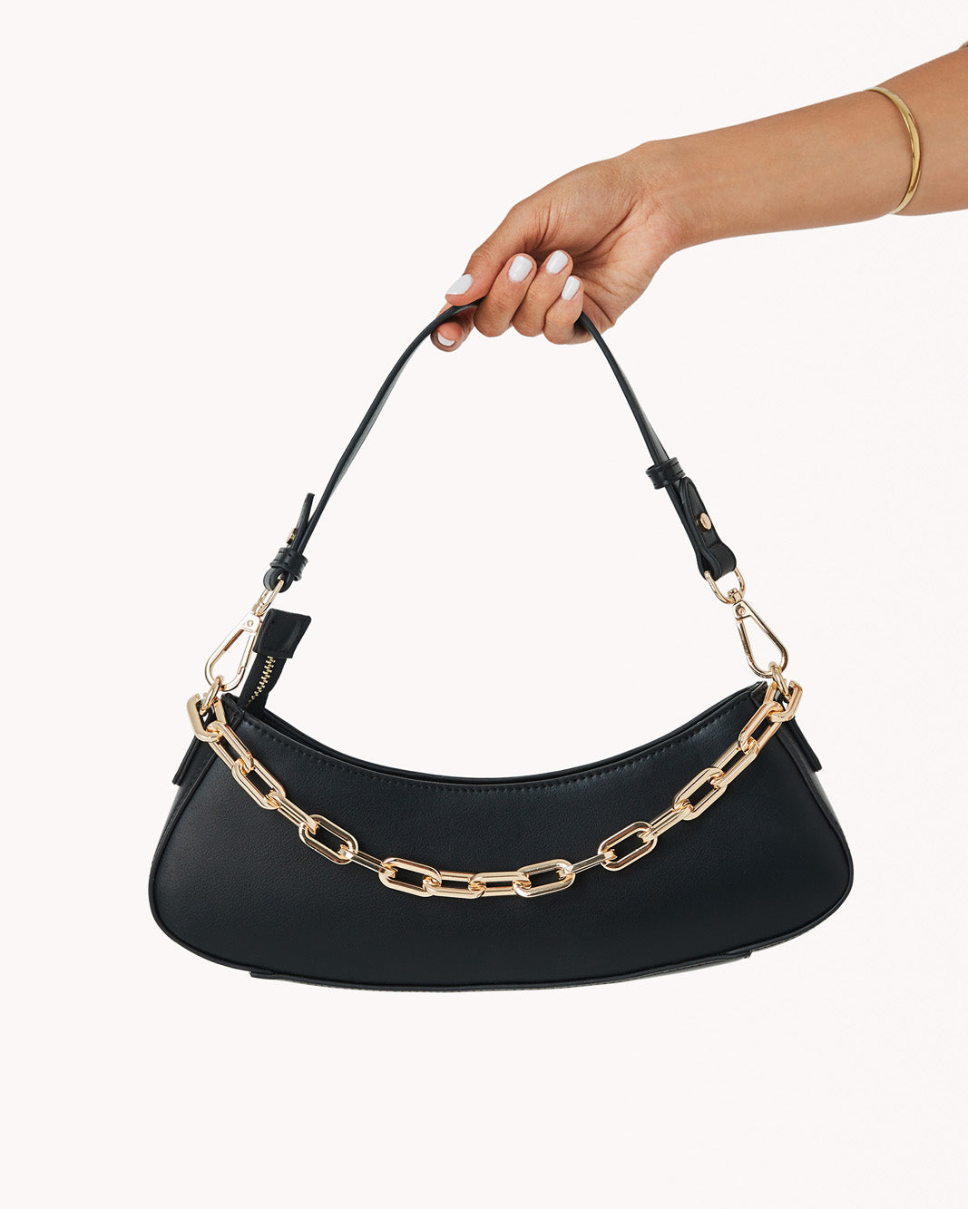 MAPLE SHOULDER BAG - BLACK-Handbags-Billini--Billini