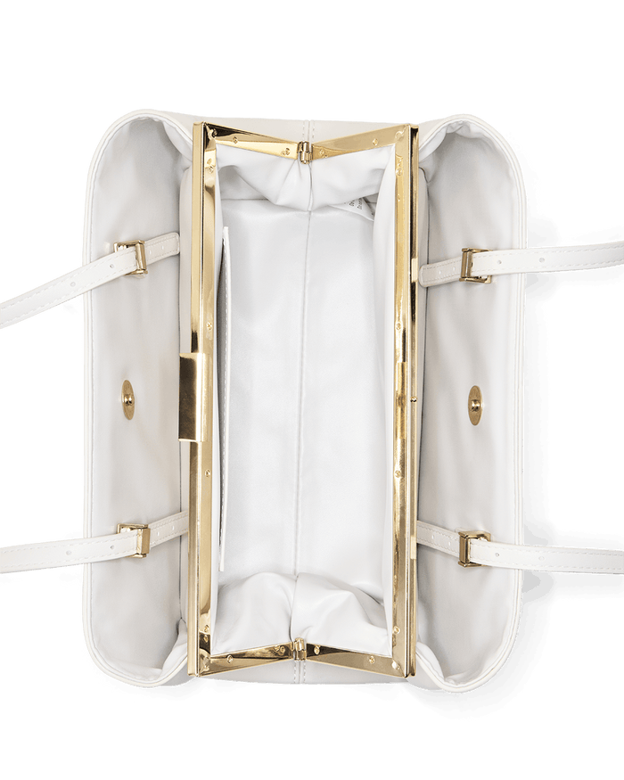 MARC HANDLE BAG - IVORY-Handbags-Billini-Billini