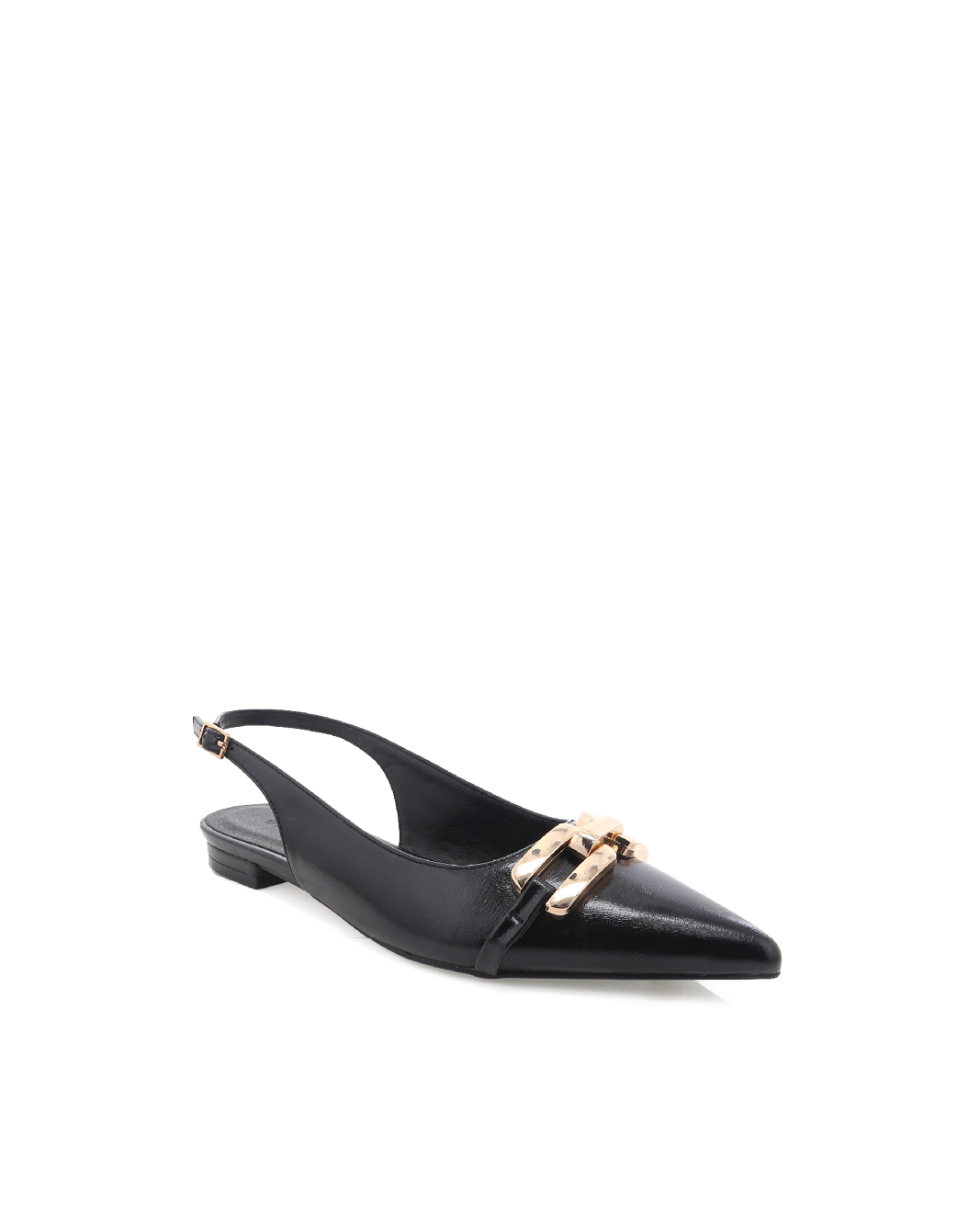 MATTEO - BLACK SHINE-Flats-Billini-Billini
