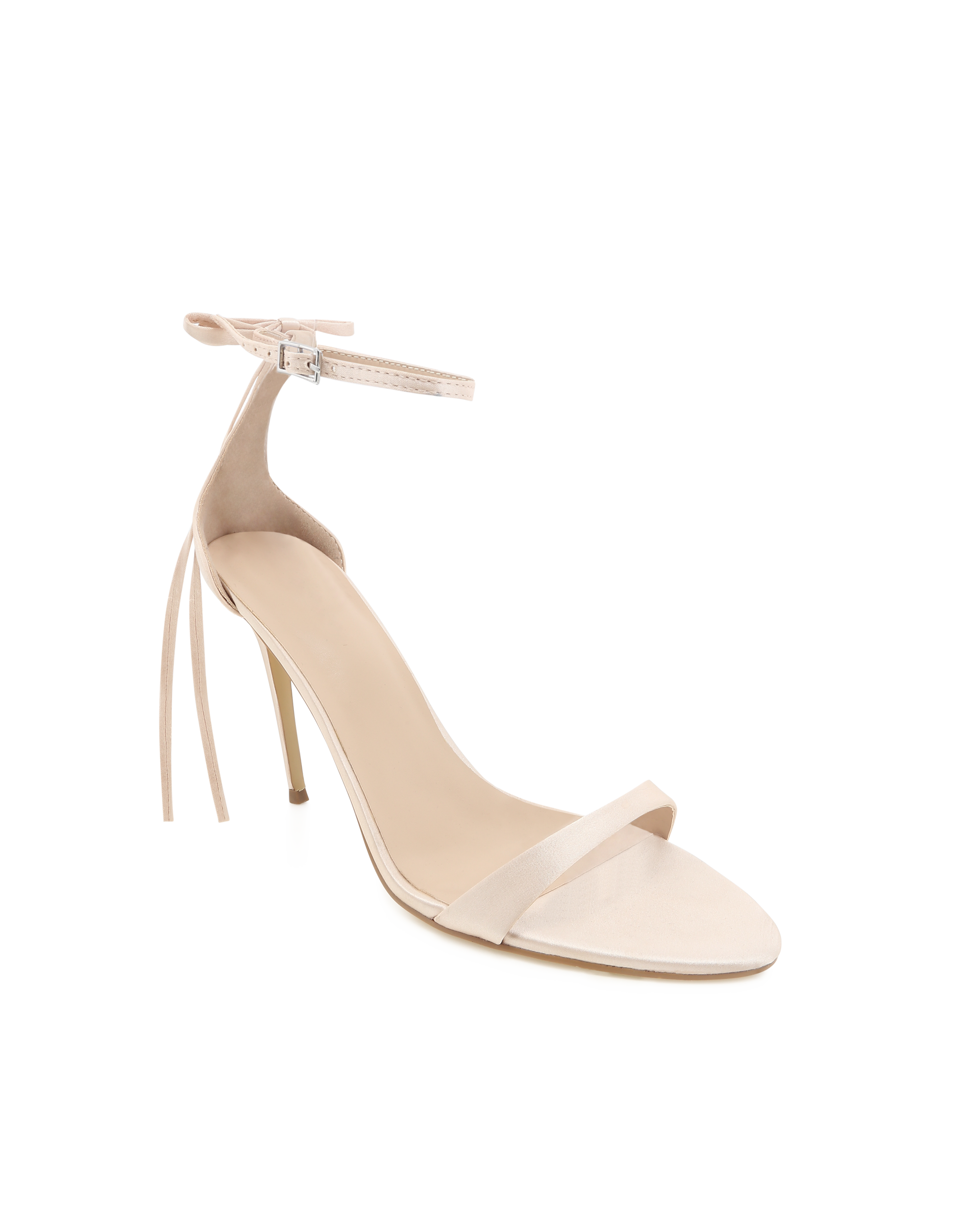 MATTIE - CHAMPAGNE SATIN-Heels-Billini-Billini