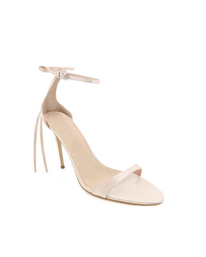 MATTIE - CHAMPAGNE SATIN-Heels-Billini-Billini
