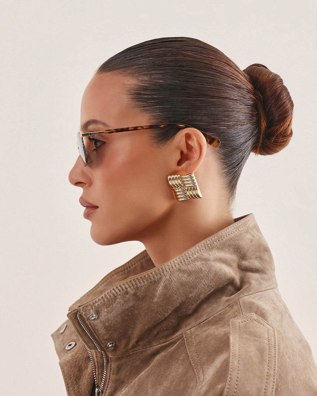 MAXWELL EARRINGS - GOLD-JEWELLERY-Billini-Billini