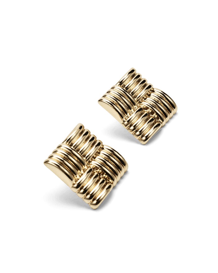 MAXWELL EARRINGS - GOLD-JEWELLERY-Billini-Billini