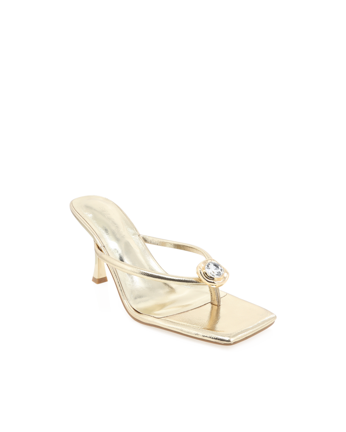 MAZIE - GOLD METALLIC-Heels-Billini-Billini