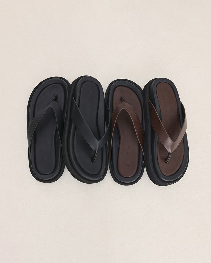 MELANY - CHOCOLATE-Sandals-Billini-Billini