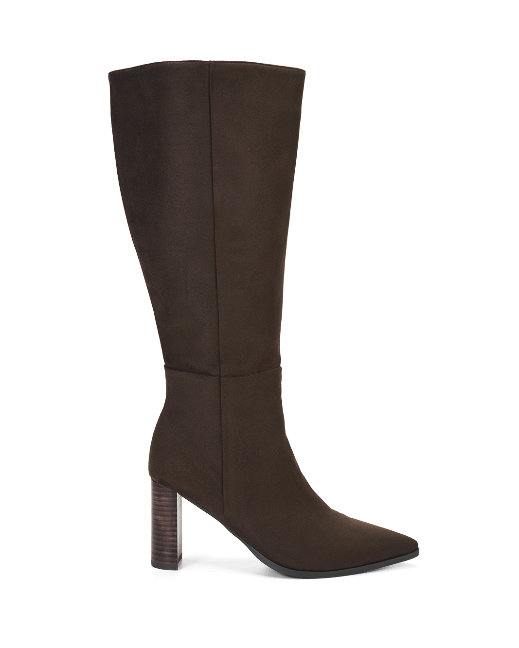 MELINA CURVE - DARK CACAO SUEDE-Boots-Billini-Billini