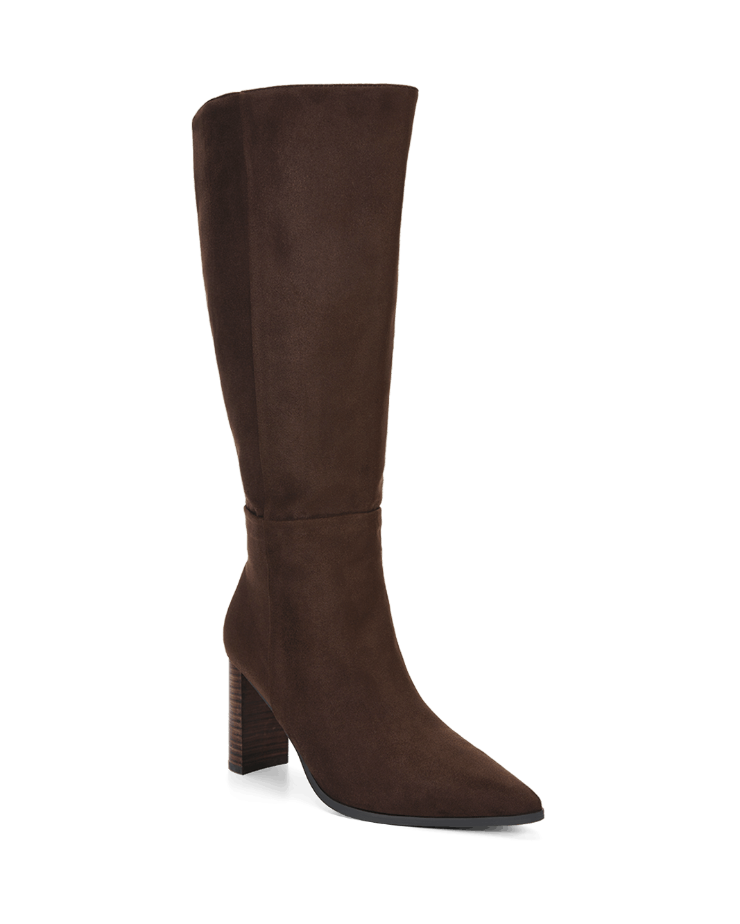 MELINA CURVE - DARK CACAO SUEDE-Boots-Billini-Billini