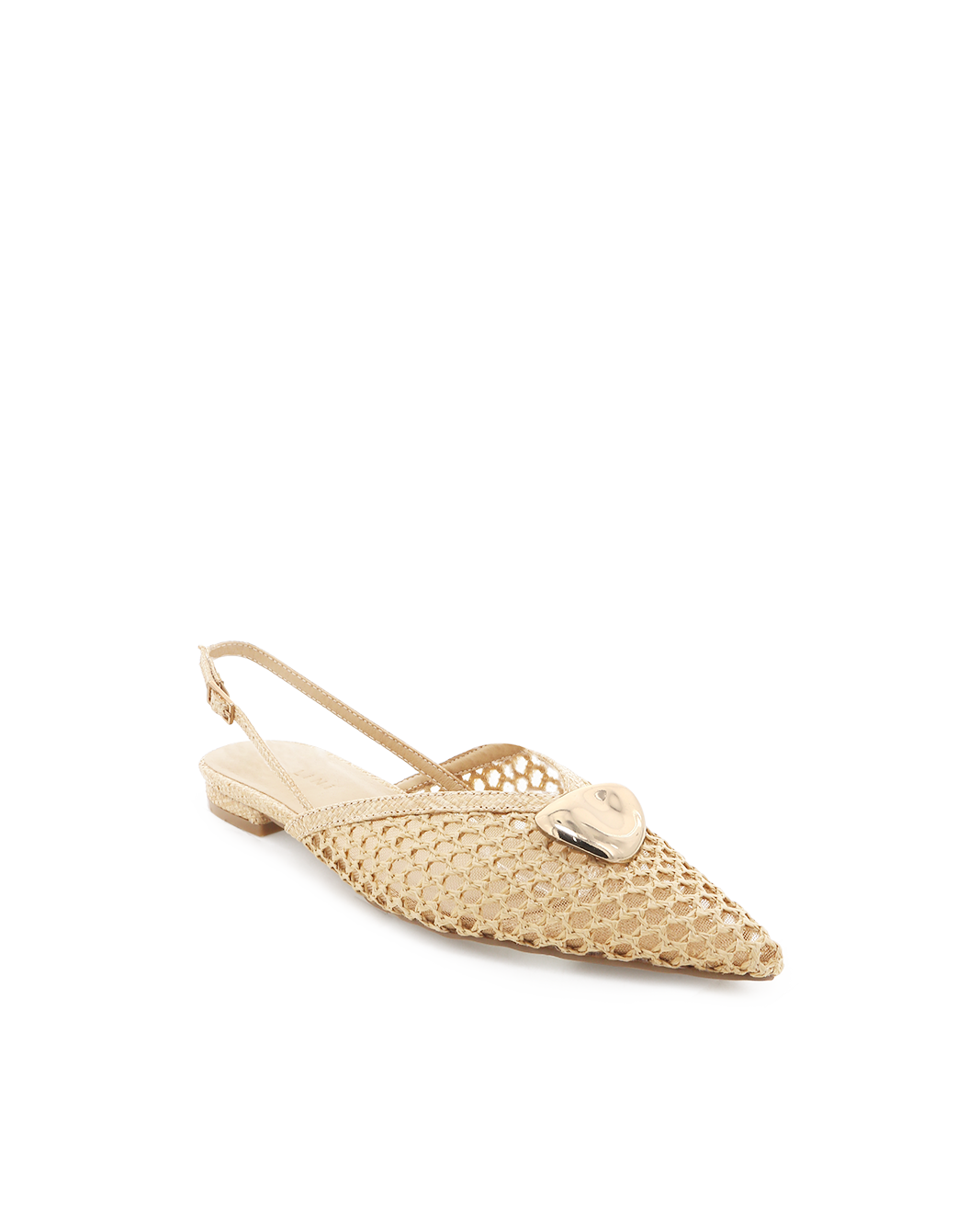 MIGUEL - NATURAL RAFFIA-Flats-Billini-Billini