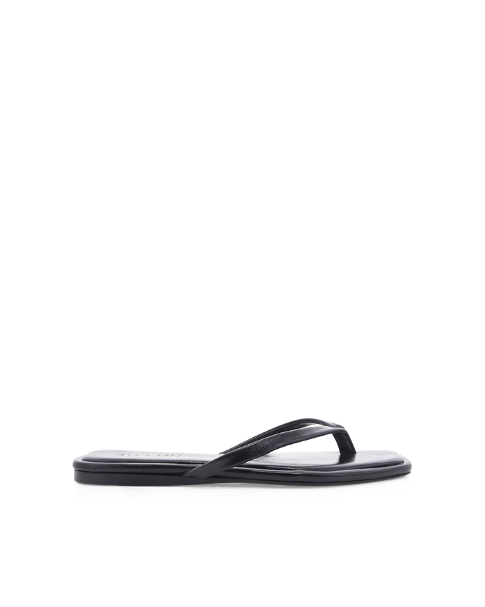 MILLICENT - BLACK SHINE-Sandals-Billini-Billini