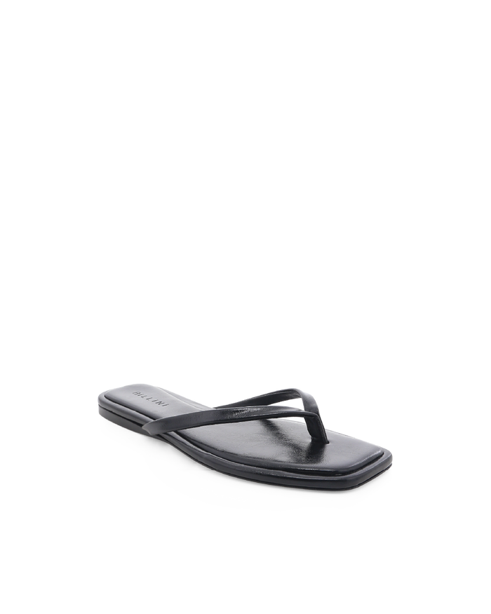 MILLICENT - BLACK SHINE-Sandals-Billini-Billini