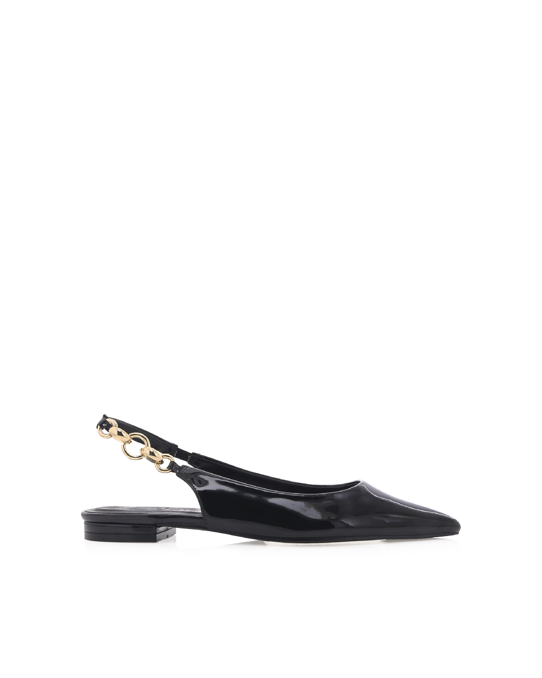 MILO - BLACK PATENT-Flats-Billini-Billini