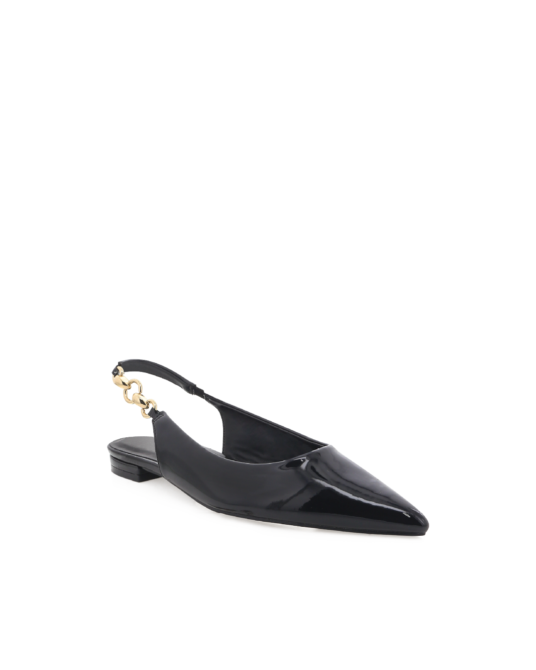 MILO - BLACK PATENT-Flats-Billini-Billini