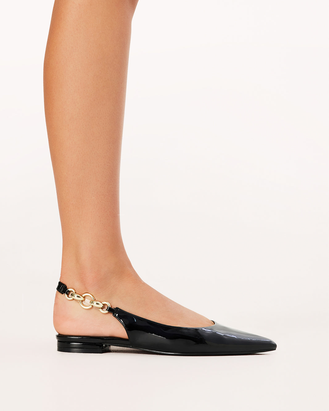 MILO - BLACK PATENT-Flats-Billini-Billini
