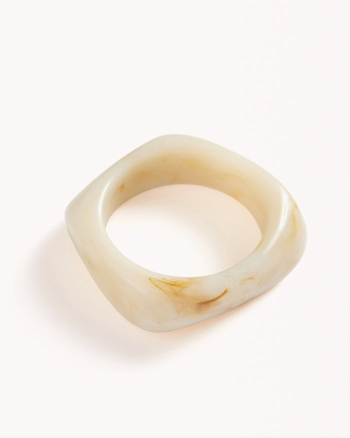 MIRA BANGLE - CREAM TORT-JEWELLERY-Billini-O/S-Billini